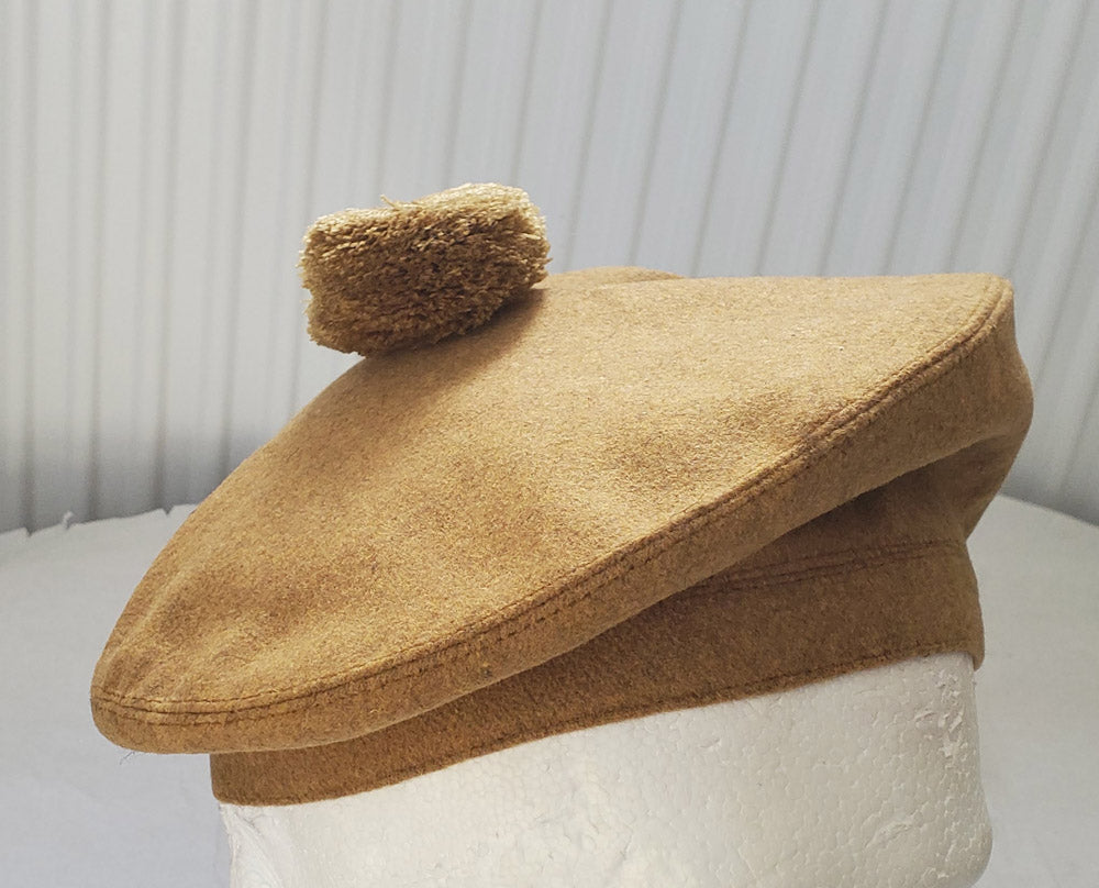 Tam O Shanter Hat, Scott's Beret - Sand