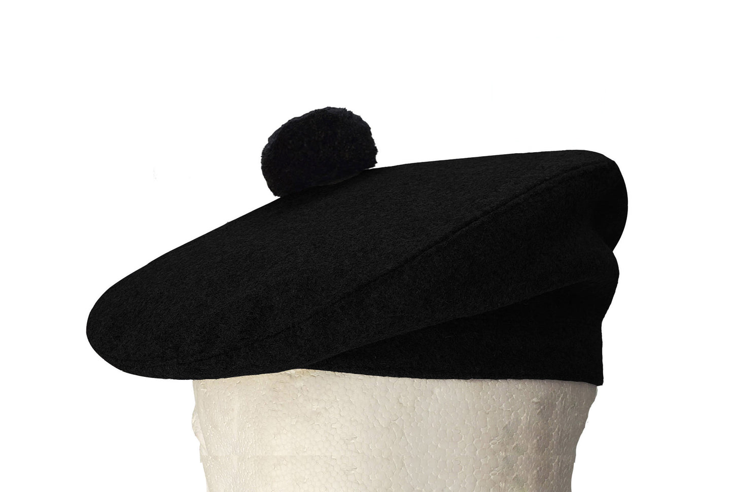 Men's Tam Hat, Scottish Tam O'Shanter Hat - Green Beret