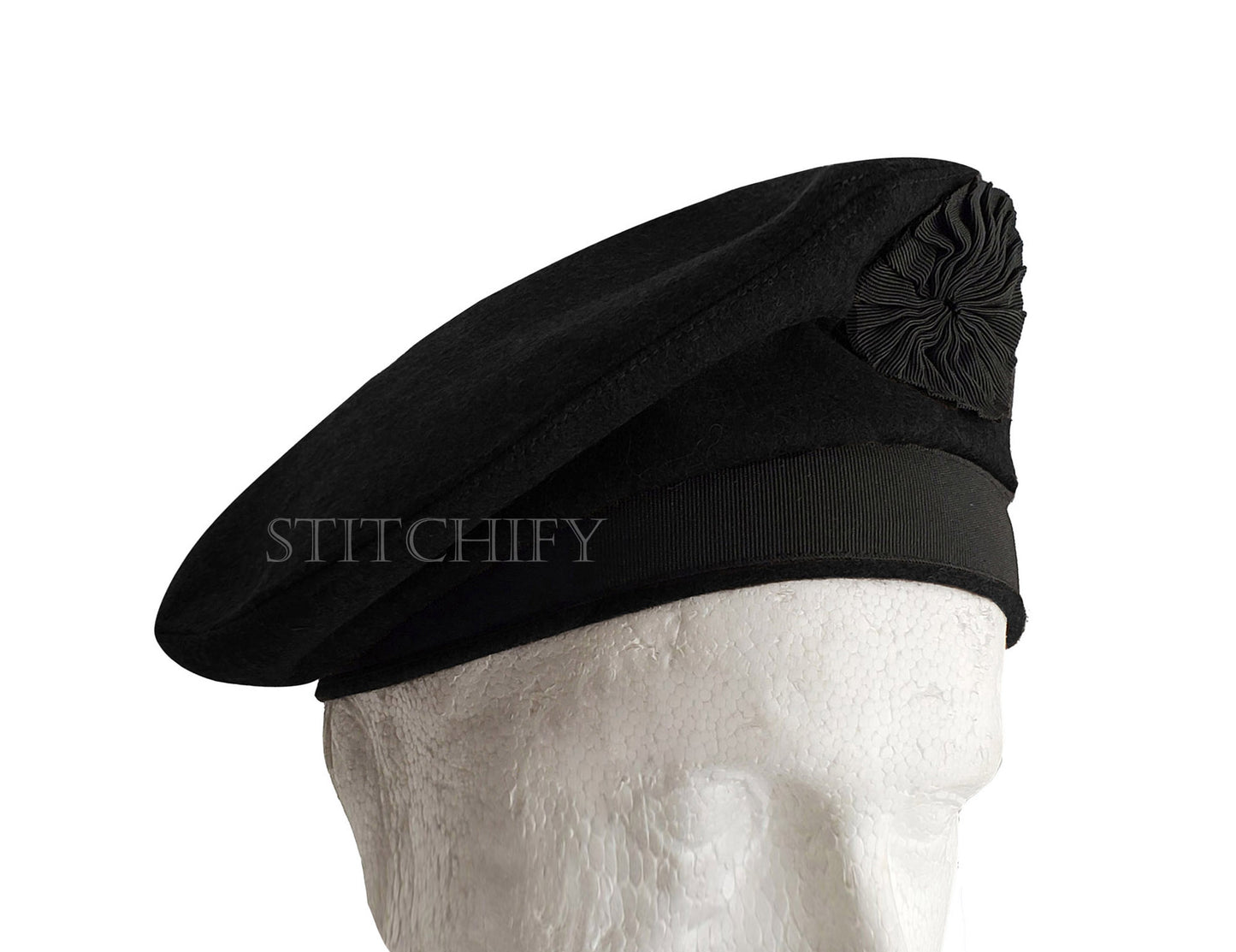Irish Caubeen Hat - Black