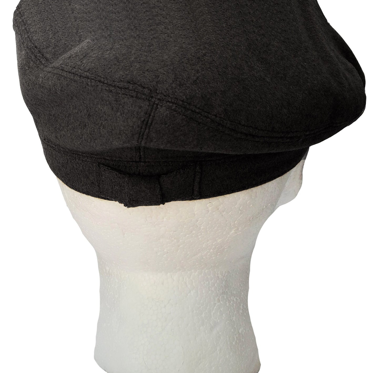 Tam O Shanter Hat, Scottish Tam, Balmoral Hat, Charcoal Grey, Beret, Winter Hat, Wool Side Hat, Slouchy Hat, Men's Hat, Gift Scots bonnet,