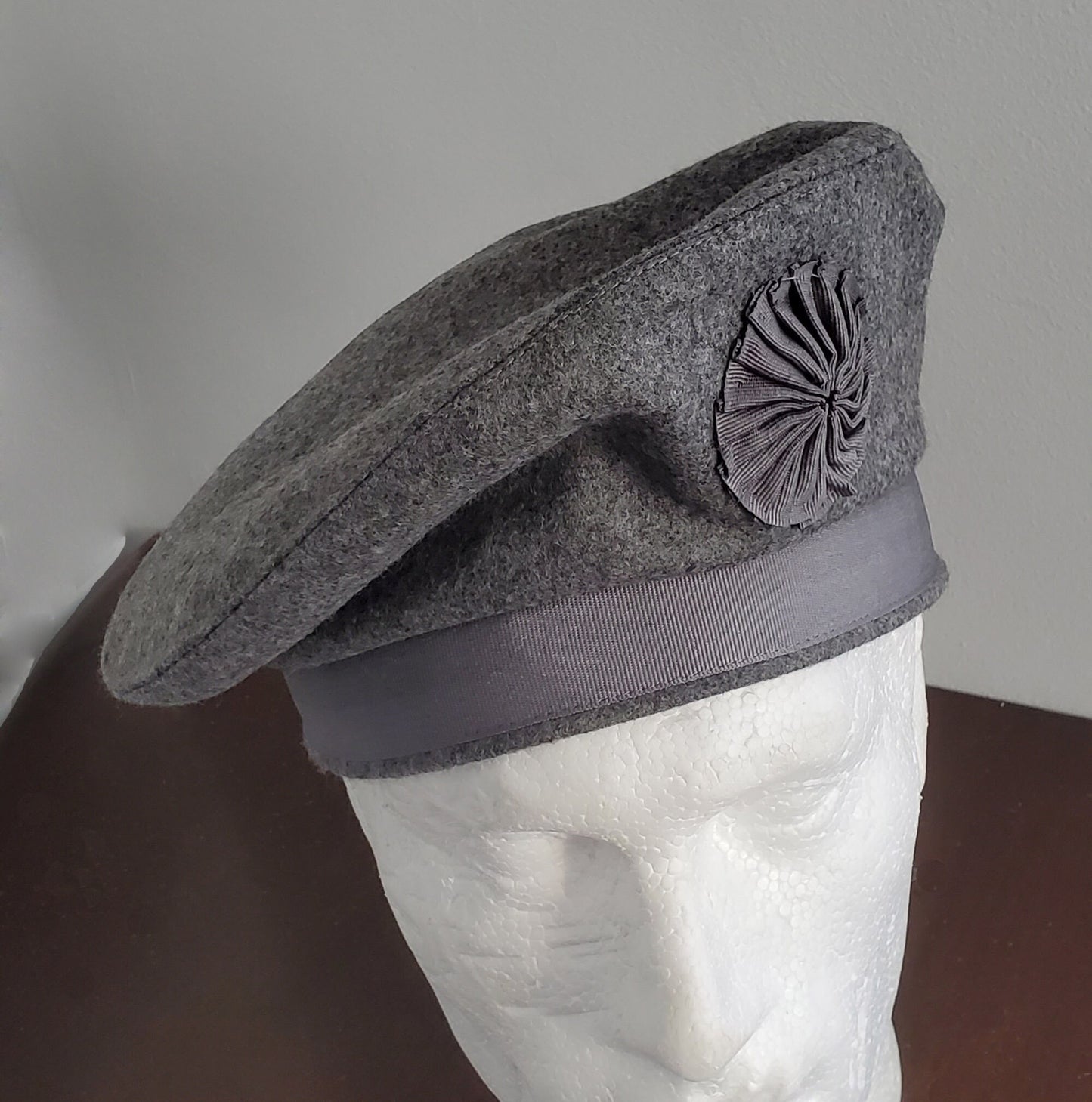 Caubeen Hat, Balmoral Hat, French Beret, Black Hat, Bonnet, Grey Hat, Wool Hat, slouchy hat, Tam O Shanter Hat, Irish Beret