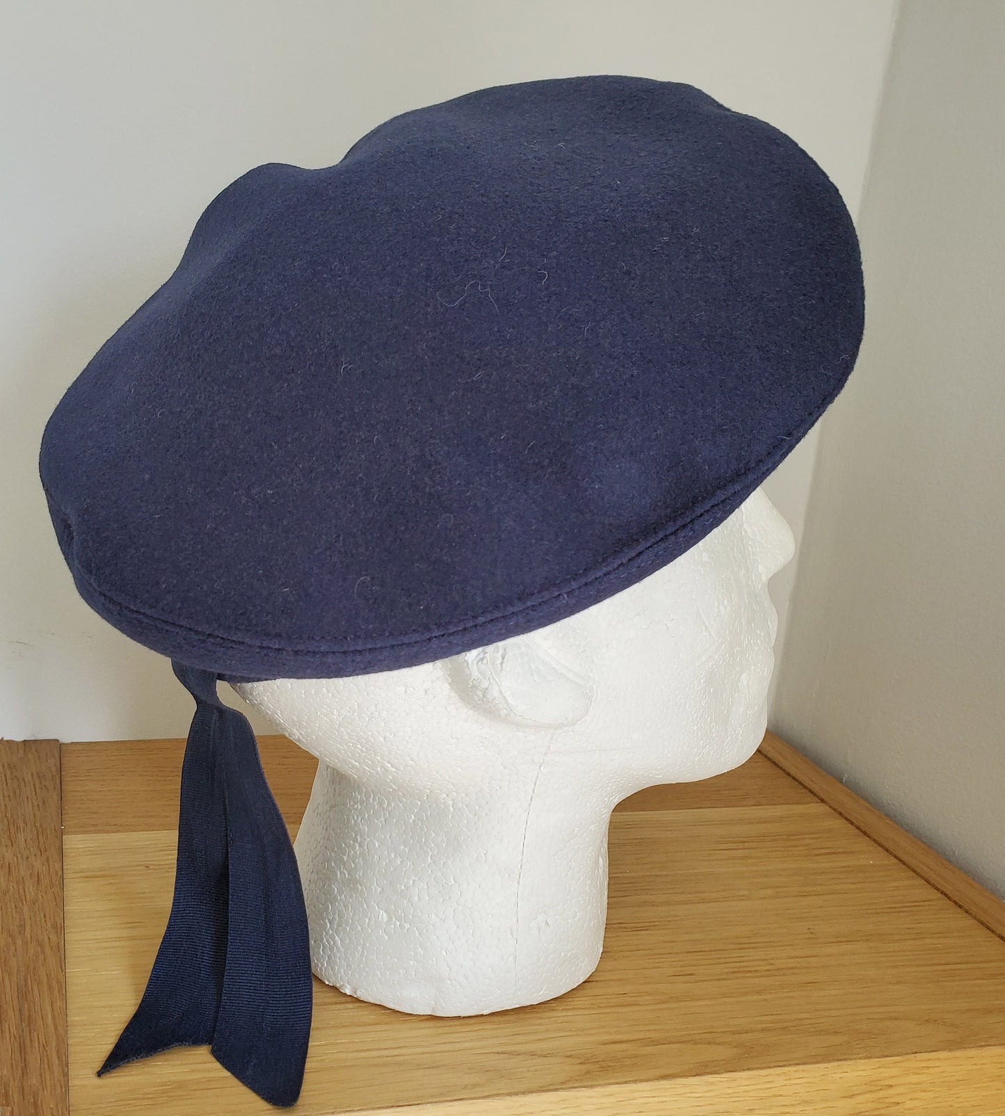 Caubeen Hat, French Beret, Bonnet, Blue Hat, Wool Hat, slouchy hat, Tam O Shanter Hat, Irish Beret, Unisex Hat, Party Hat, Headwear, Outfit